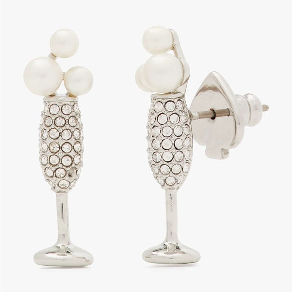 Kate Spade Cheers To That Studs
